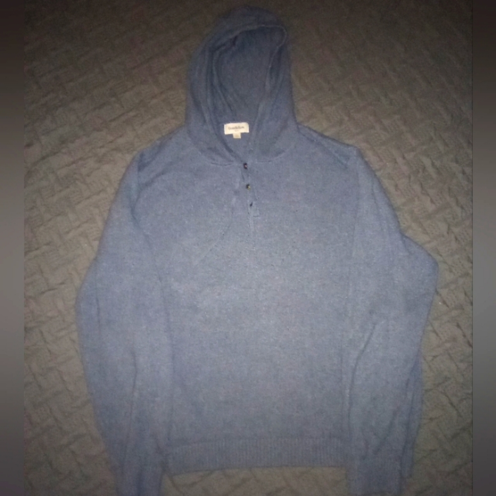 Hoodie Long sleeve sweater Ocean Blue Goodfellow & Co XL